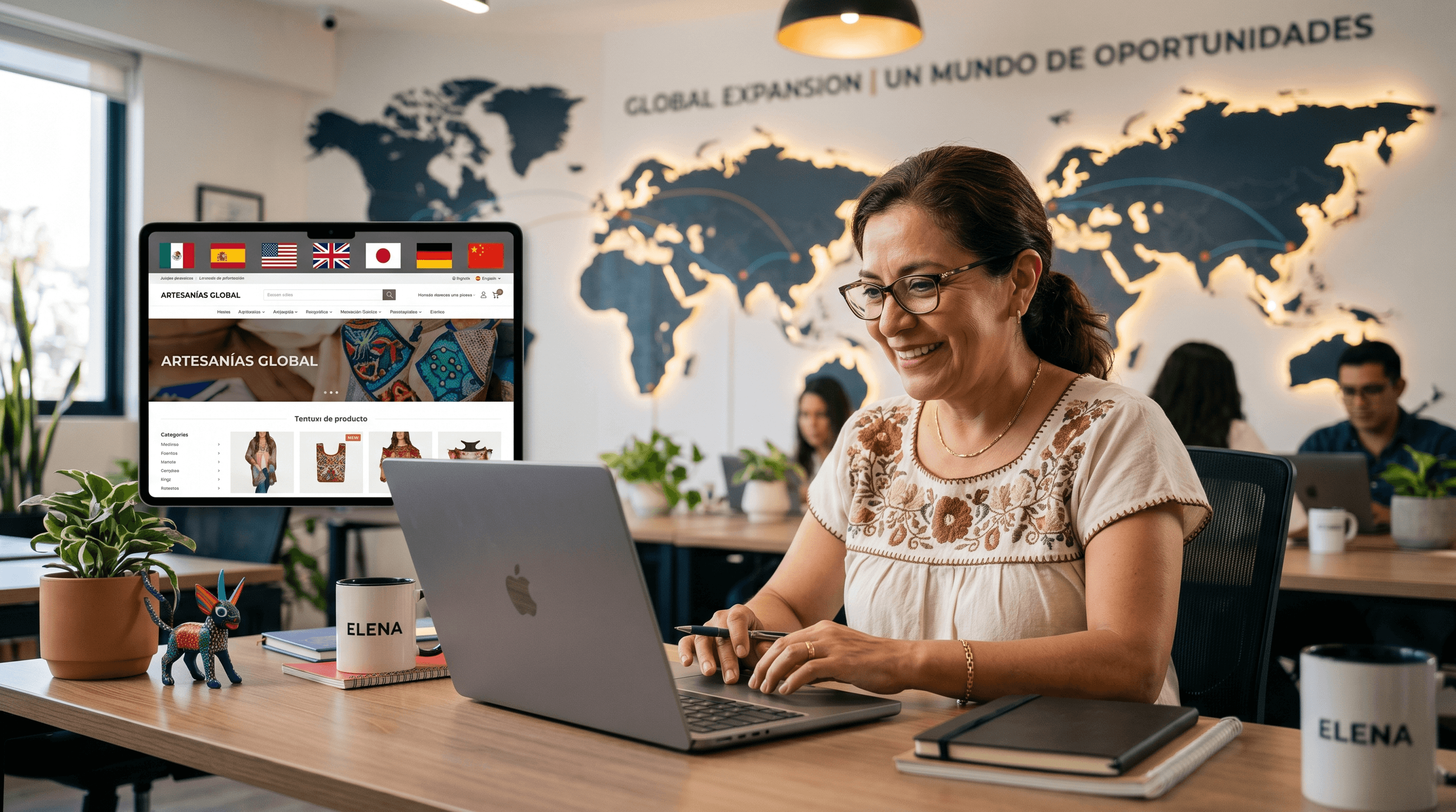 Cómo vender al extranjero con un sitio web en varios idiomas