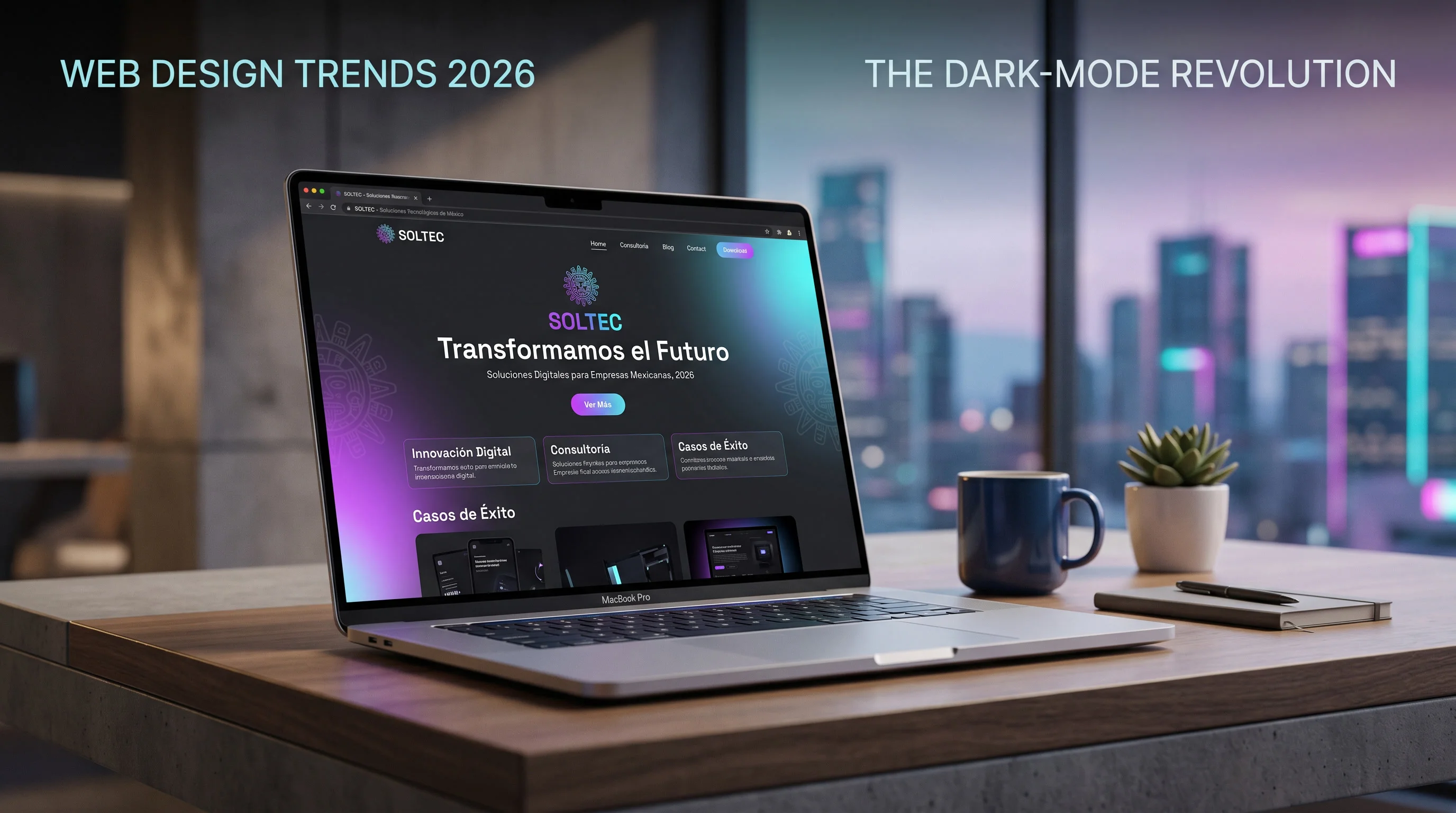 Tendencias de diseño web para negocios en México 2026